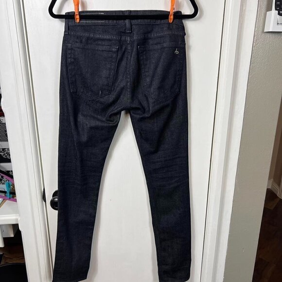 Rag & Bone Dark Wash Ankle Skinny Jeans Size 24 - Picture 8 of 10